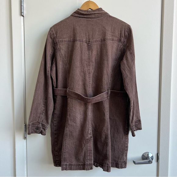 Belted Denim Dress DG2 by Diane Gilman Size XL - Picture 7 of 13